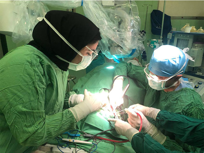 The first Cochlear Implant on an adult in Mazandaran